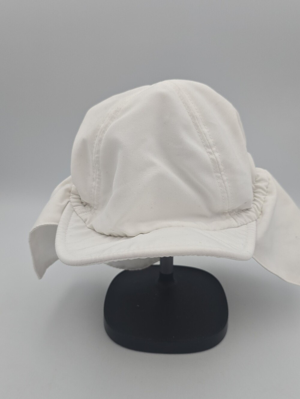 Koala Kids White Cotton Blend Sun Hat Neck Flap 18-24 Months